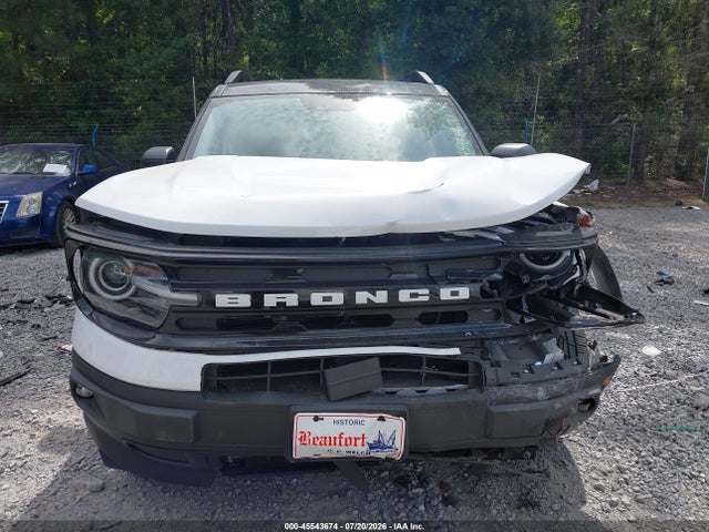 45543674 :رقم المزاد ، 3FMCR9C61NRE11871 vin ، 2022 Ford Bronco Sport Outer Banks مزاد بيع