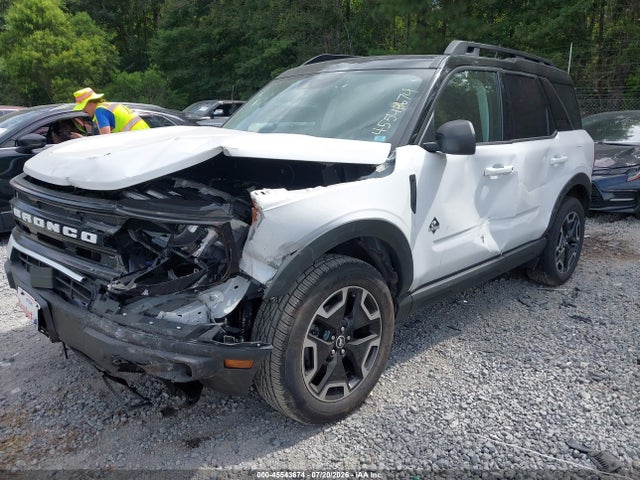 45543674 :رقم المزاد ، 3FMCR9C61NRE11871 vin ، 2022 Ford Bronco Sport Outer Banks مزاد بيع