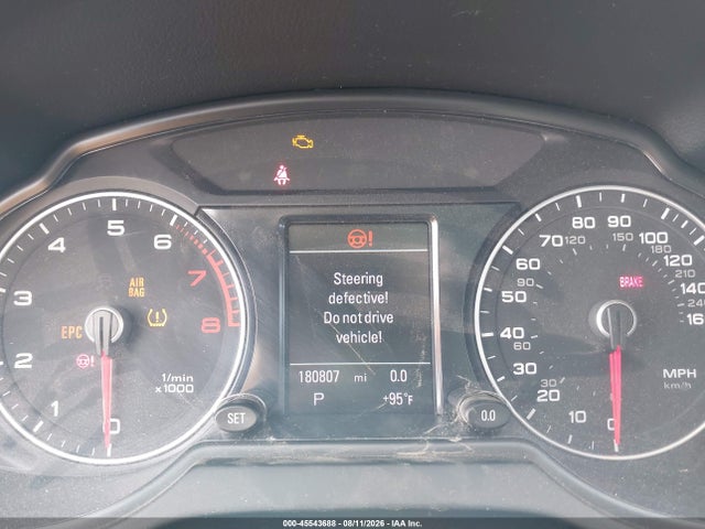 45543688 :رقم المزاد ، WA1DGBFP9DA085623 vin ، 2013 Audi Q5 3.0t Premium Plus مزاد بيع
