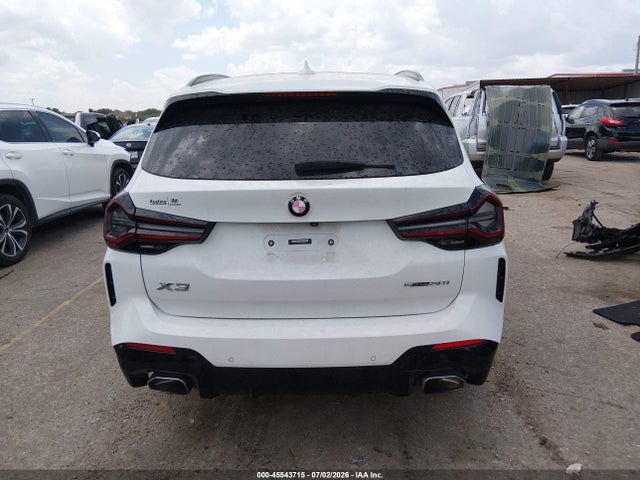 Продаж на аукціоні авто 2022 Bmw X3 Sdrive30i, vin: 5UX43DP07N9K40427, номер лоту: 45543715