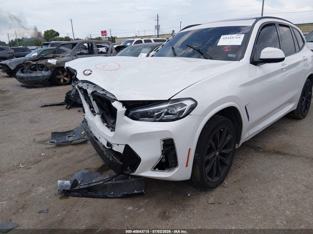 Продаж на аукціоні авто 2022 Bmw X3 Sdrive30i, vin: 5UX43DP07N9K40427, номер лоту: 45543715