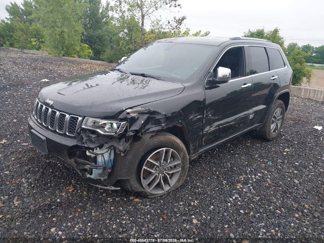 45543778 :رقم المزاد ، 1C4RJFBG3MC607581 vin ، 2021 Jeep Grand Cherokee Limited 4x4 مزاد بيع