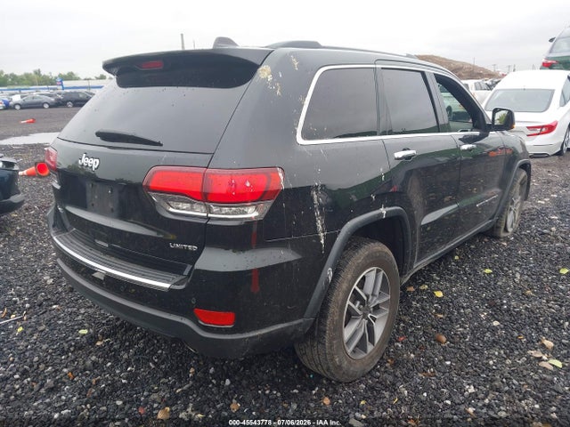 45543778 :رقم المزاد ، 1C4RJFBG3MC607581 vin ، 2021 Jeep Grand Cherokee Limited 4x4 مزاد بيع