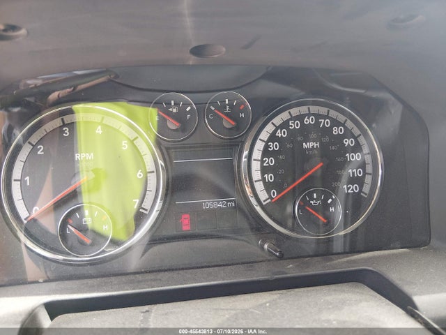 45543813 :رقم المزاد ، 1C6RD7LT8CS285217 vin ، 2012 Ram 1500 Big Horn مزاد بيع