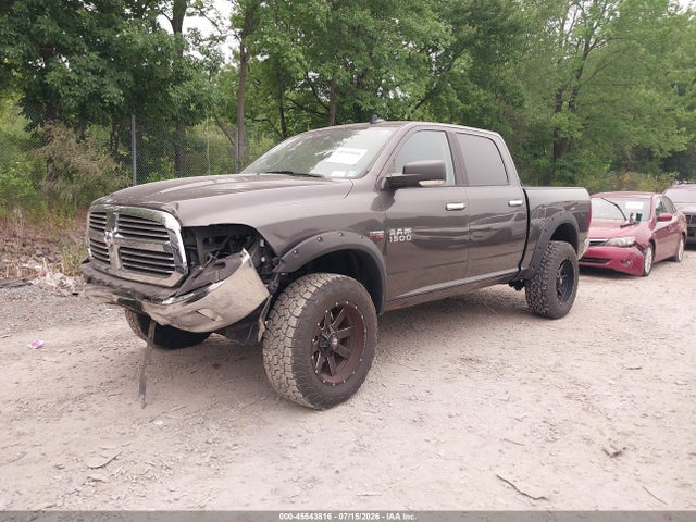 45543816 :رقم المزاد ، 3C6RR7LT0HG549322 vin ، 2017 Ram 1500 Big Horn  4x4 5'7 Box مزاد بيع