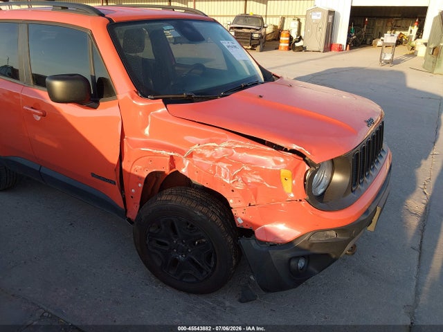 Продаж на аукціоні авто 2018 Jeep Renegade Upland Edition 4x4, vin: ZACCJBAB1JPJ00722, номер лоту: 45543882