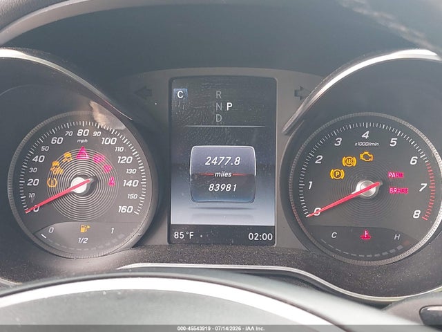 2018 Mercedes-benz C 300 4matic მანქანა იყიდება აუქციონზე, vin: 55SWF4KB9JU261563, აუქციონის ნომერი: 45543919