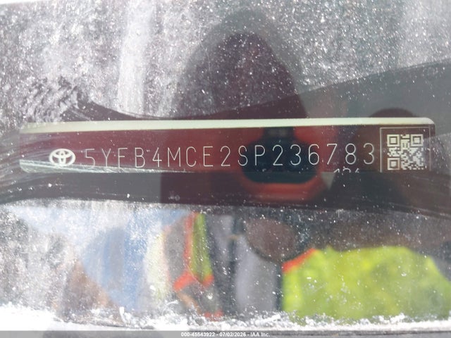 Продаж на аукціоні авто 2025 Toyota Corolla Fx, vin: 5YFB4MCE2SP236783, номер лоту: 45543922