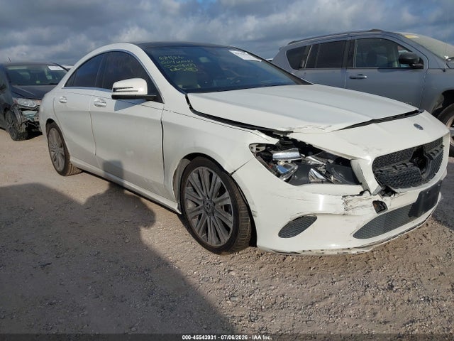2018 Mercedes-benz Cla 250 მანქანა იყიდება აუქციონზე, vin: WDDSJ4EB4JN550609, აუქციონის ნომერი: 45543931