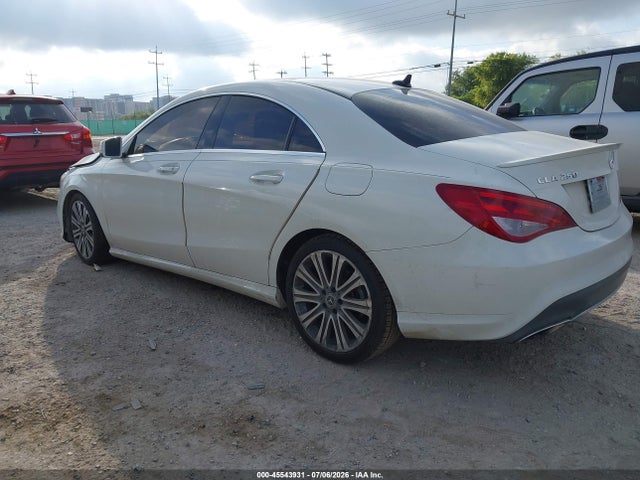 2018 Mercedes-benz Cla 250 მანქანა იყიდება აუქციონზე, vin: WDDSJ4EB4JN550609, აუქციონის ნომერი: 45543931