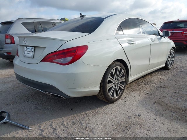 2018 Mercedes-benz Cla 250 მანქანა იყიდება აუქციონზე, vin: WDDSJ4EB4JN550609, აუქციონის ნომერი: 45543931