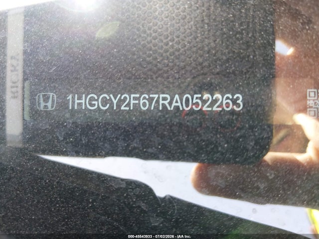 1HGCY2F67RA052263 Honda Accord Hybrid Ex-l