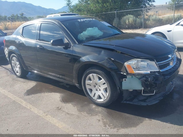 Продаж на аукціоні авто 2014 Dodge Avenger Se, vin: 1C3CDZAB6EN166785, номер лоту: 45543945