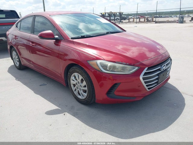 Auction sale of the 2018 Hyundai Elantra Se, vin: KMHD74LF2JU450145, lot number: 45543958