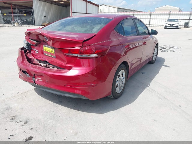 Aukcja sprzedaży 2018 Hyundai Elantra Se, vin: KMHD74LF2JU450145, numer aukcji: 45543958
