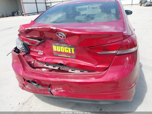 Aukcja sprzedaży 2018 Hyundai Elantra Se, vin: KMHD74LF2JU450145, numer aukcji: 45543958