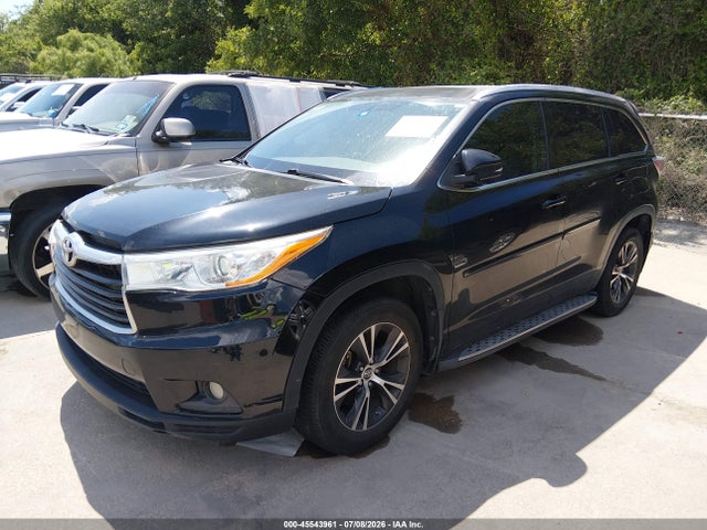 Toyota Highlander Xle V6 2016 5TDJKRFH9GS243054 Image 2