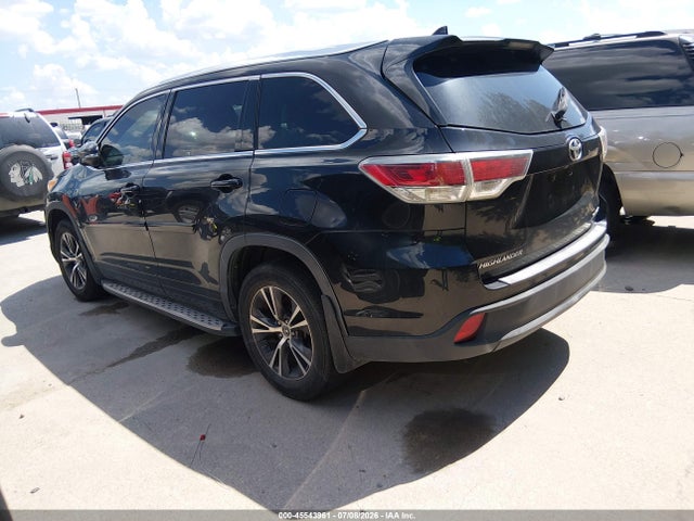 Toyota Highlander Xle V6 2016 5TDJKRFH9GS243054 Image 3