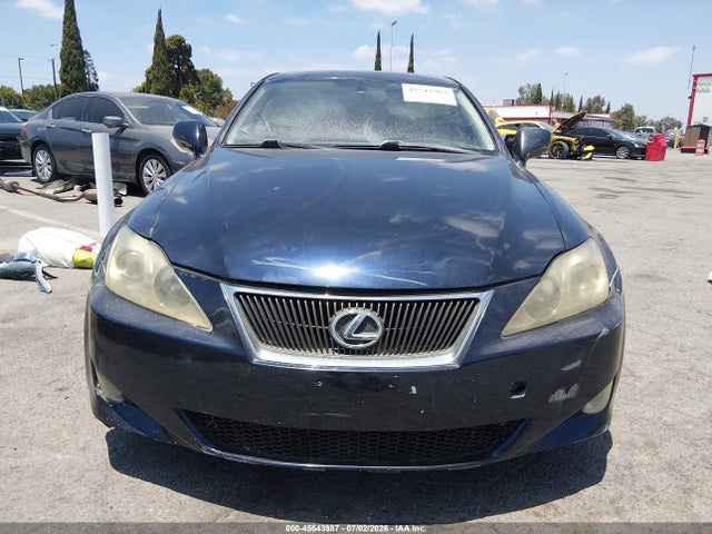 45543987 :رقم المزاد ، JTHBK262775039591 vin ، 2007 Lexus Is 250 مزاد بيع