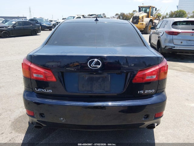 45543987 :رقم المزاد ، JTHBK262775039591 vin ، 2007 Lexus Is 250 مزاد بيع