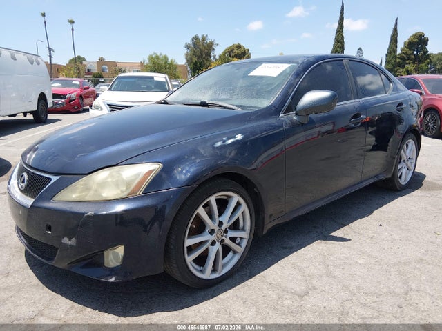 45543987 :رقم المزاد ، JTHBK262775039591 vin ، 2007 Lexus Is 250 مزاد بيع