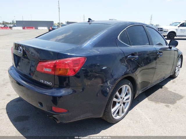 45543987 :رقم المزاد ، JTHBK262775039591 vin ، 2007 Lexus Is 250 مزاد بيع