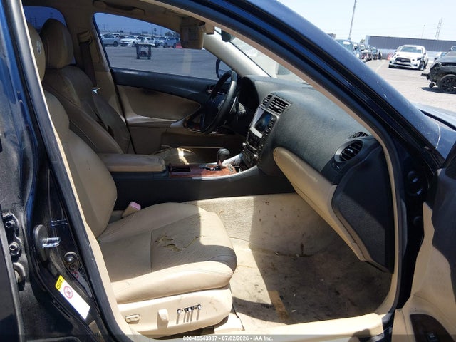 45543987 :رقم المزاد ، JTHBK262775039591 vin ، 2007 Lexus Is 250 مزاد بيع