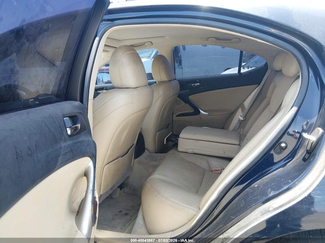 45543987 :رقم المزاد ، JTHBK262775039591 vin ، 2007 Lexus Is 250 مزاد بيع
