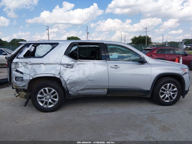 2018 Chevrolet Traverse Ls მანქანა იყიდება აუქციონზე, vin: 1GNERFKW9JJ281203, აუქციონის ნომერი: 45544161