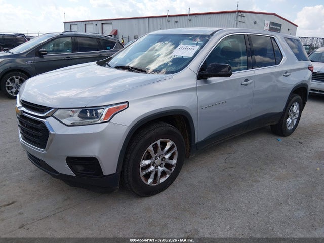 2018 Chevrolet Traverse Ls მანქანა იყიდება აუქციონზე, vin: 1GNERFKW9JJ281203, აუქციონის ნომერი: 45544161