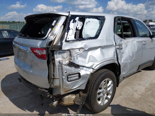 2018 Chevrolet Traverse Ls მანქანა იყიდება აუქციონზე, vin: 1GNERFKW9JJ281203, აუქციონის ნომერი: 45544161