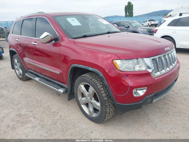 45544175 :رقم المزاد ، 1J4RR6GG0BC586326 vin ، 2011 Jeep Grand Cherokee Overland مزاد بيع