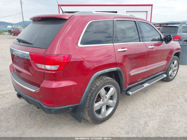 45544175 :رقم المزاد ، 1J4RR6GG0BC586326 vin ، 2011 Jeep Grand Cherokee Overland مزاد بيع