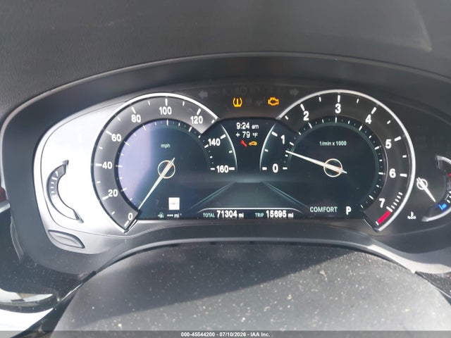 2019 Bmw 540i მანქანა იყიდება აუქციონზე, vin: WBAJE5C56KWW27003, აუქციონის ნომერი: 45544200