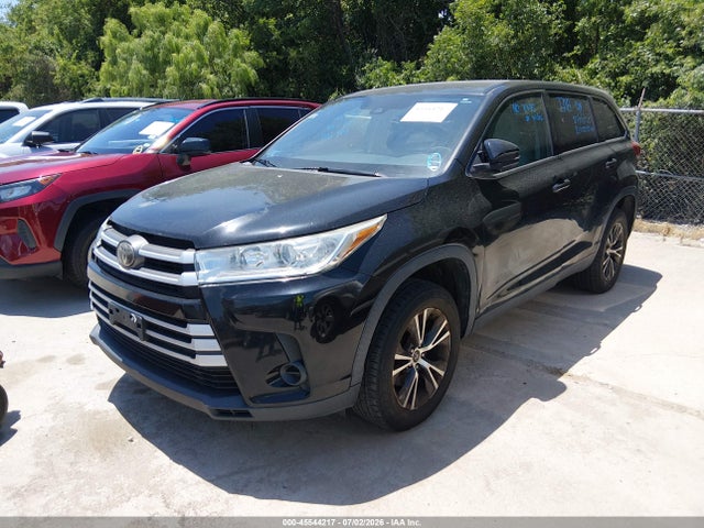 Продажа на аукционе авто 2019 Toyota Highlander Le, vin: 5TDZZRFH1KS309605, номер лота: 45544217