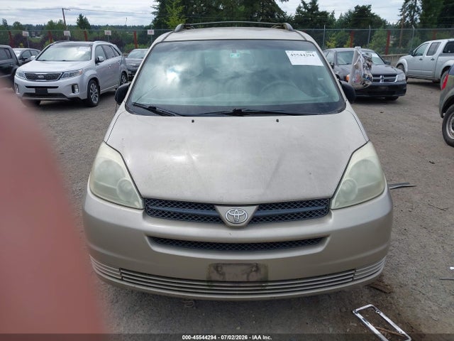 2004 Toyota Sienna Le მანქანა იყიდება აუქციონზე, vin: 5TDZA23CX4S195386, აუქციონის ნომერი: 45544294