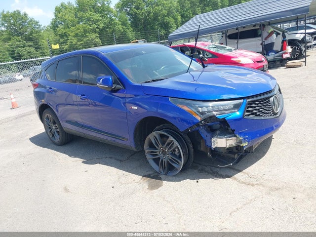 Продаж на аукціоні авто 2022 Acura Rdx A-spec Package, vin: 5J8TC2H69NL001762, номер лоту: 45544373