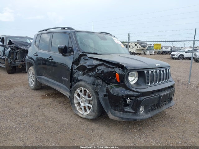 2020 Jeep Renegade Latitude Fwd მანქანა იყიდება აუქციონზე, vin: ZACNJABB8LPL63276, აუქციონის ნომერი: 45544375