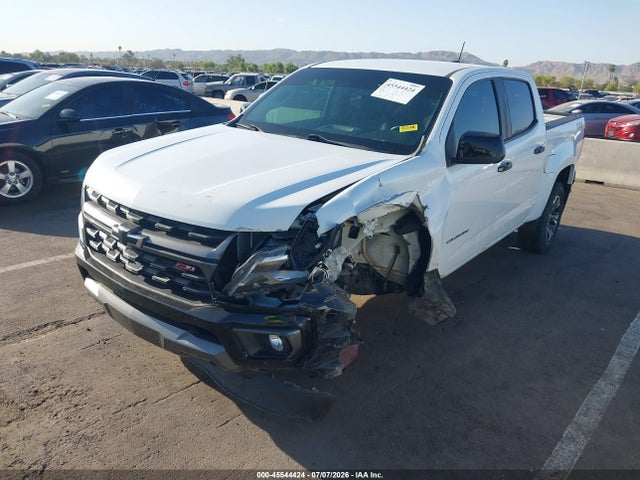 45544424 :رقم المزاد ، 1GCGTDEN8M1232556 vin ، 2021 Chevrolet Colorado 4wd  Short Box Z71 مزاد بيع