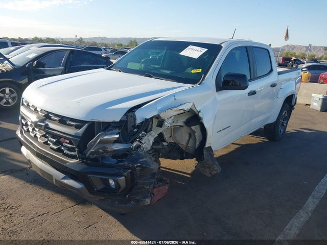 45544424 :رقم المزاد ، 1GCGTDEN8M1232556 vin ، 2021 Chevrolet Colorado 4wd  Short Box Z71 مزاد بيع
