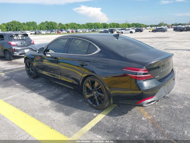 2022 Genesis G70 3.3t Awd მანქანა იყიდება აუქციონზე, vin: KMTG54TE5NU081657, აუქციონის ნომერი: 45544443