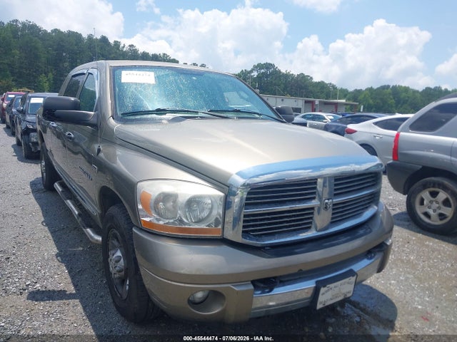 2006 Dodge Ram 1500 Laramie მანქანა იყიდება აუქციონზე, vin: 3D3KR19DX6G153829, აუქციონის ნომერი: 45544474