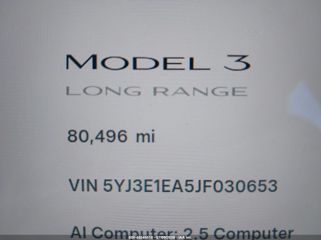 Tesla MODEL 3 2018 5YJ3E1EA5JF030653 Image 16
