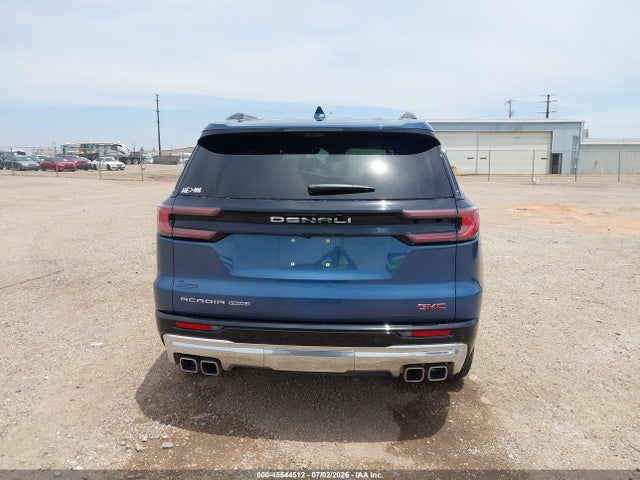 Auction sale of the 2025 Gmc Acadia Awd Denali, vin: 1GKENRRS1SJ175794, lot number: 45544512