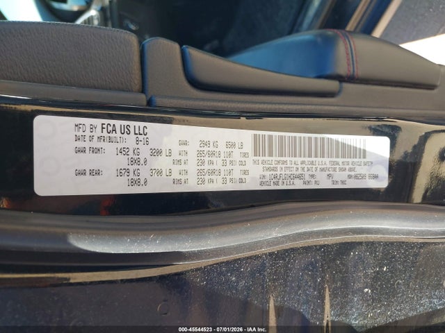 1C4RJFLG1HC644651 Jeep Grand Cherokee Trailhawk 4x4