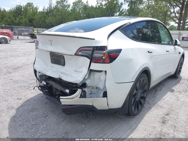 45544540 :رقم المزاد ، 7SAYGDEF9NF414666 vin ، 2022 Tesla Model Y Performance Dual Motor All-wheel Drive مزاد بيع