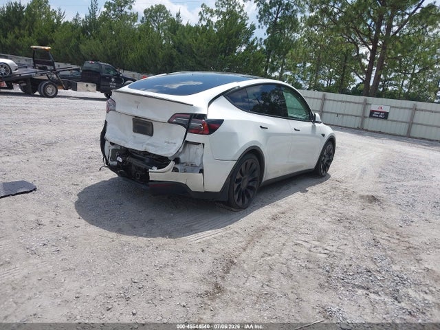 45544540 :رقم المزاد ، 7SAYGDEF9NF414666 vin ، 2022 Tesla Model Y Performance Dual Motor All-wheel Drive مزاد بيع
