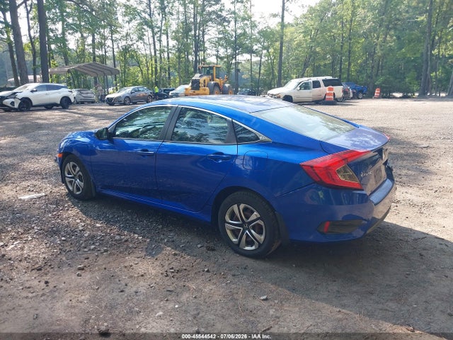 45544542 :رقم المزاد ، 19XFC2F53GE203921 vin ، 2016 Honda Civic Lx مزاد بيع