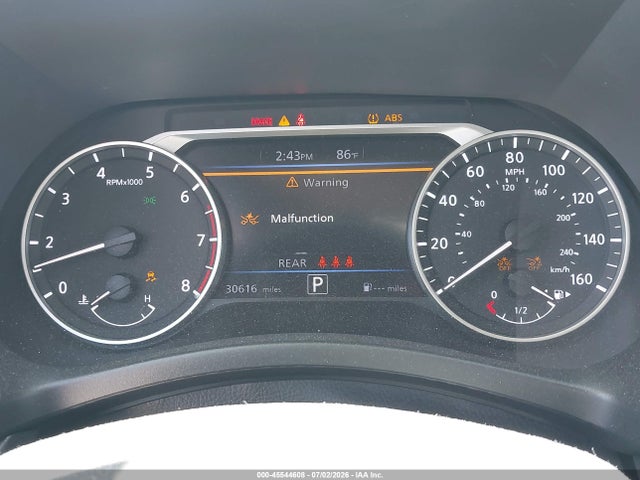 2020 Nissan Sentra Sv Xtronic Cvt მანქანა იყიდება აუქციონზე, vin: 3N1AB8CV1LY229465, აუქციონის ნომერი: 45544608