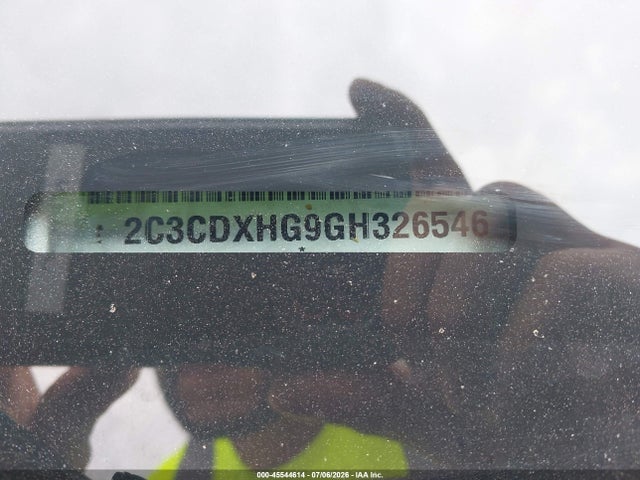 Продаж на аукціоні авто 2016 Dodge Charger Sxt, vin: 2C3CDXHG9GH326546, номер лоту: 45544614